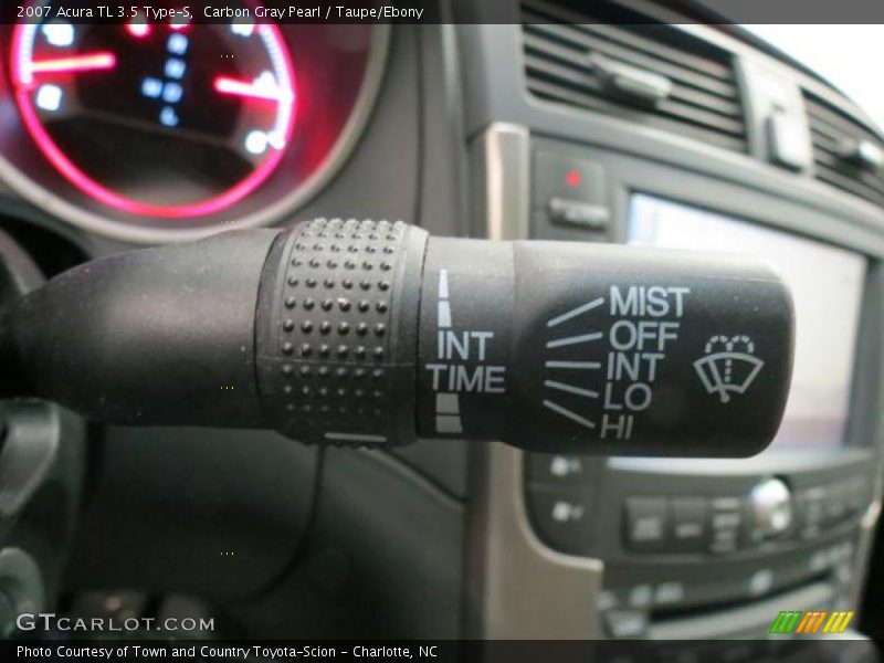 Carbon Gray Pearl / Taupe/Ebony 2007 Acura TL 3.5 Type-S