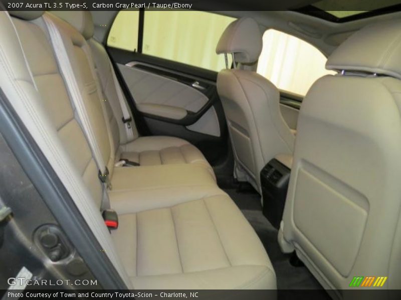 Carbon Gray Pearl / Taupe/Ebony 2007 Acura TL 3.5 Type-S