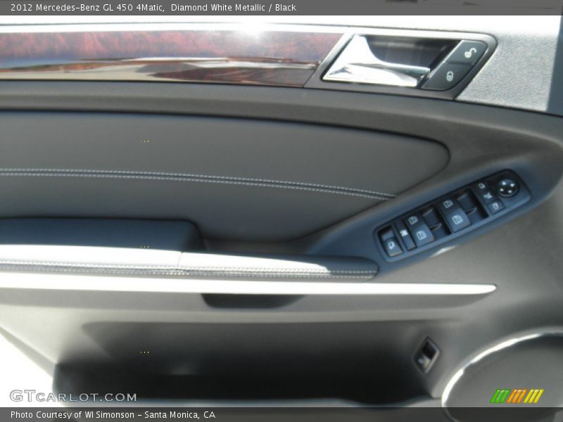 Diamond White Metallic / Black 2012 Mercedes-Benz GL 450 4Matic