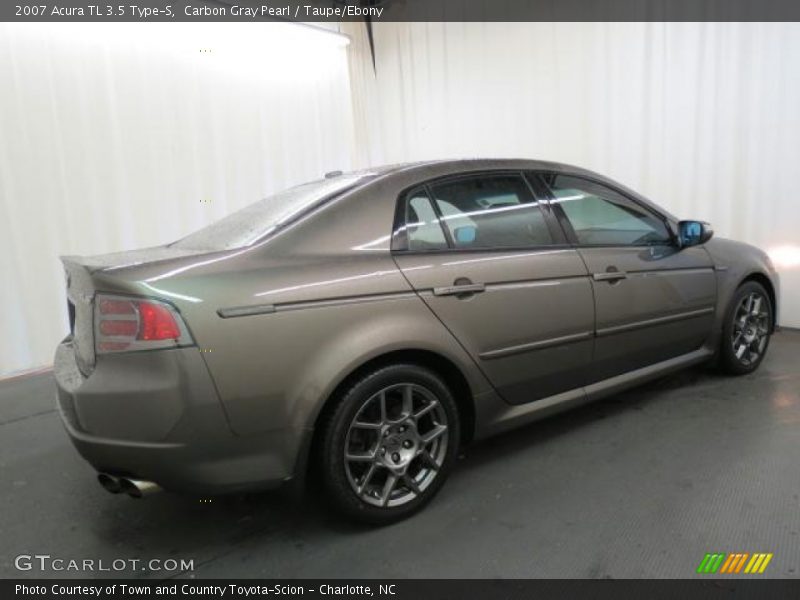 Carbon Gray Pearl / Taupe/Ebony 2007 Acura TL 3.5 Type-S