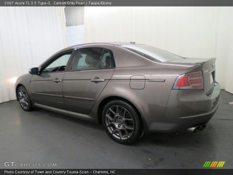 Carbon Gray Pearl / Taupe/Ebony 2007 Acura TL 3.5 Type-S