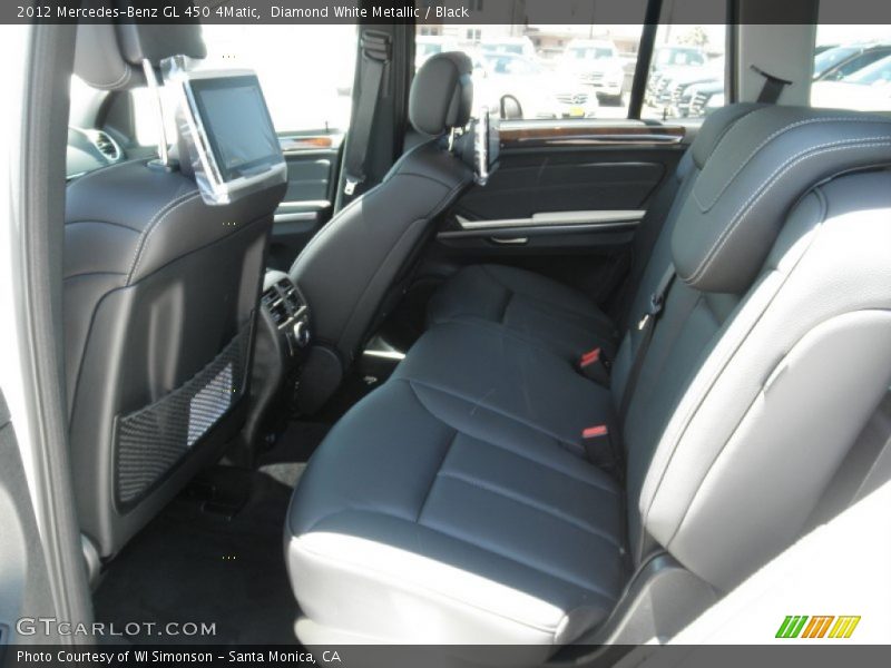Diamond White Metallic / Black 2012 Mercedes-Benz GL 450 4Matic