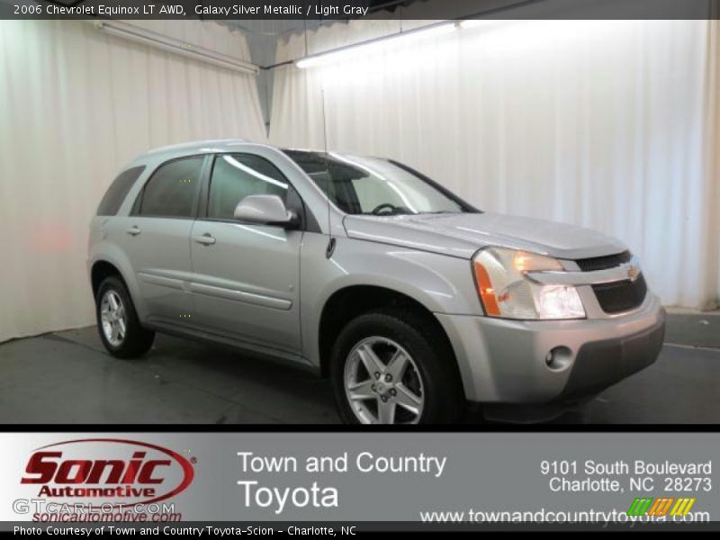 Galaxy Silver Metallic / Light Gray 2006 Chevrolet Equinox LT AWD