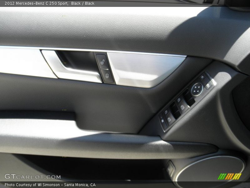 Black / Black 2012 Mercedes-Benz C 250 Sport