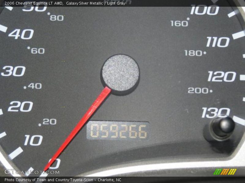 Galaxy Silver Metallic / Light Gray 2006 Chevrolet Equinox LT AWD
