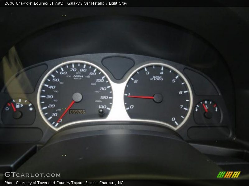 Galaxy Silver Metallic / Light Gray 2006 Chevrolet Equinox LT AWD