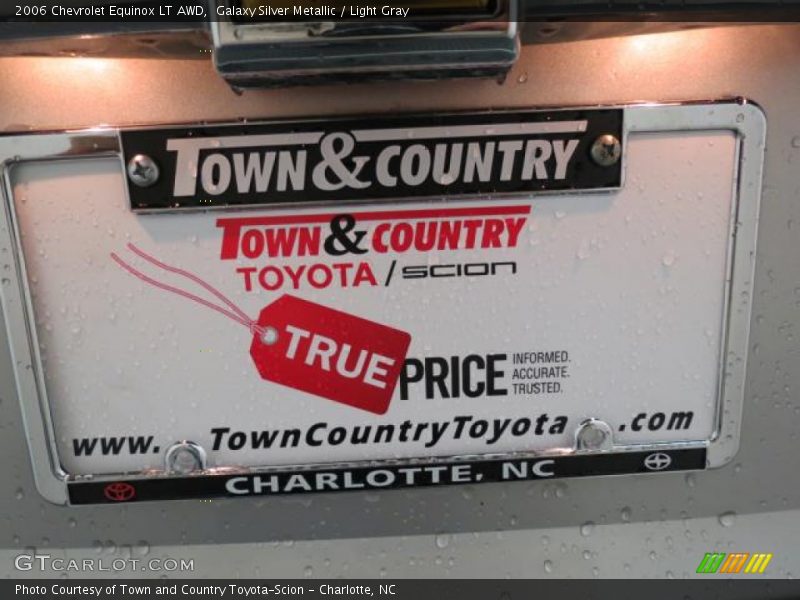 Galaxy Silver Metallic / Light Gray 2006 Chevrolet Equinox LT AWD