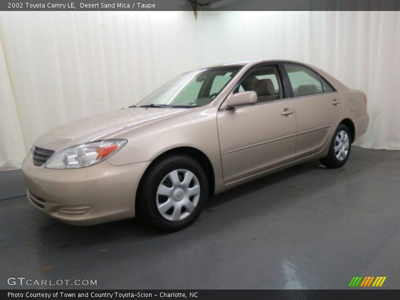 Desert Sand Mica / Taupe 2002 Toyota Camry LE