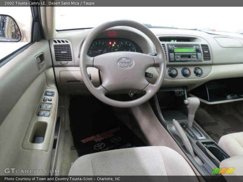Desert Sand Mica / Taupe 2002 Toyota Camry LE
