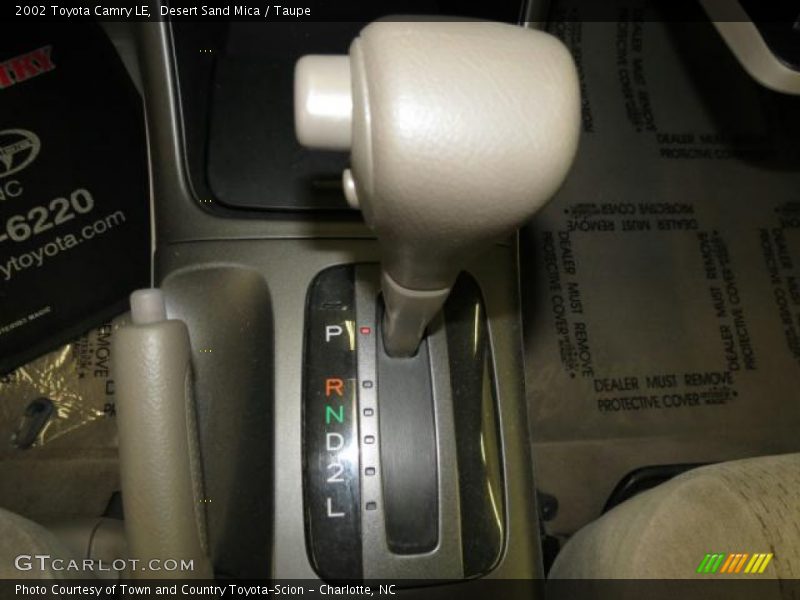 Desert Sand Mica / Taupe 2002 Toyota Camry LE