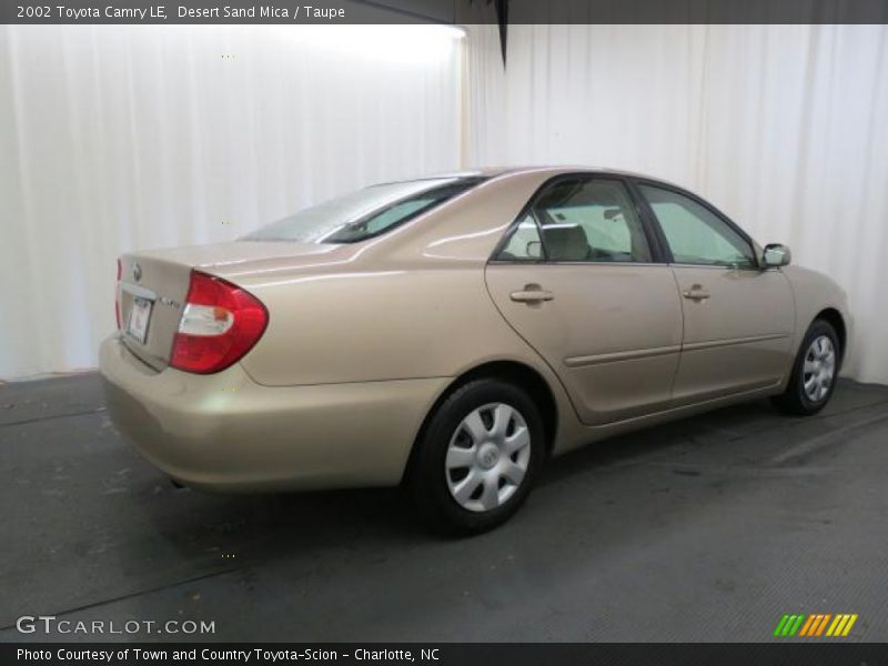 Desert Sand Mica / Taupe 2002 Toyota Camry LE