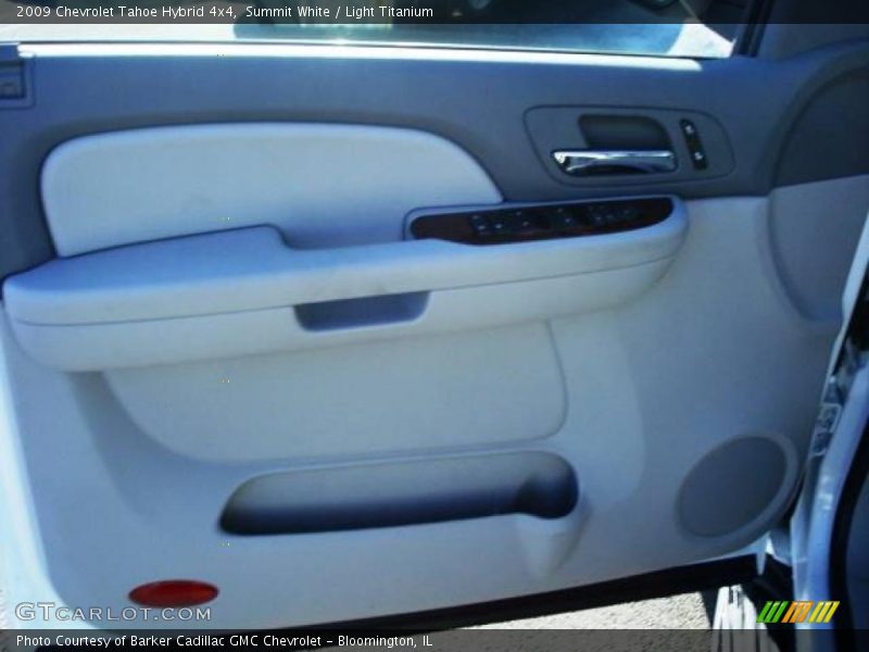 Summit White / Light Titanium 2009 Chevrolet Tahoe Hybrid 4x4