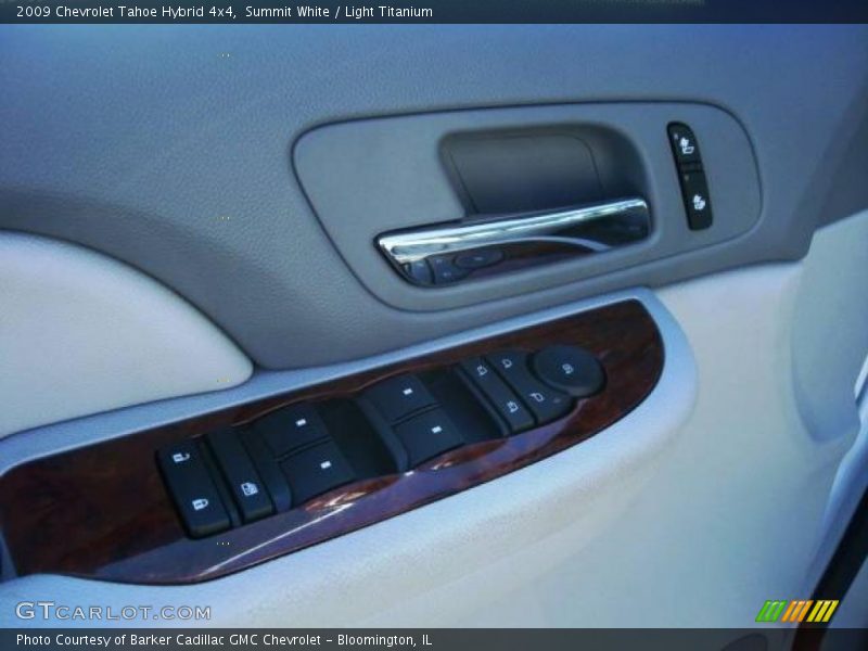 Summit White / Light Titanium 2009 Chevrolet Tahoe Hybrid 4x4