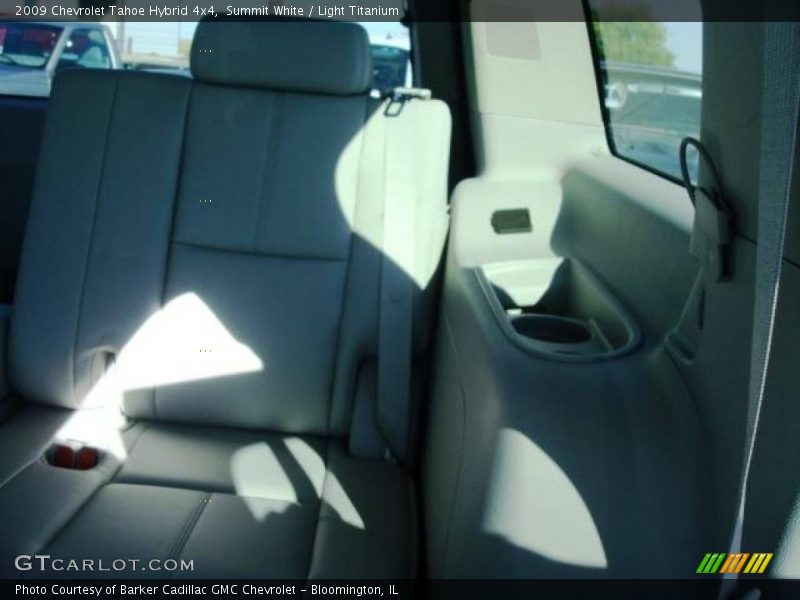 Summit White / Light Titanium 2009 Chevrolet Tahoe Hybrid 4x4