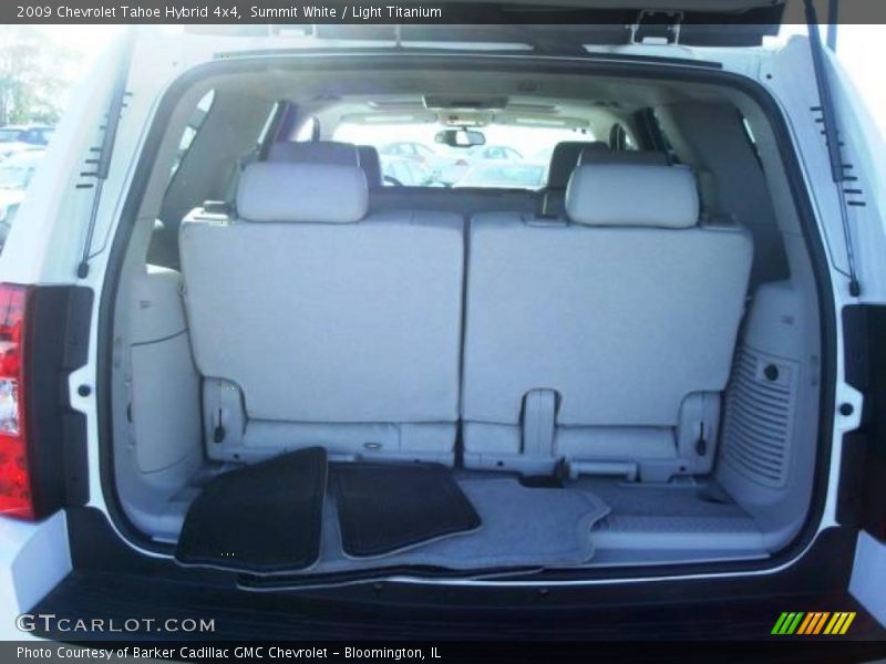 Summit White / Light Titanium 2009 Chevrolet Tahoe Hybrid 4x4