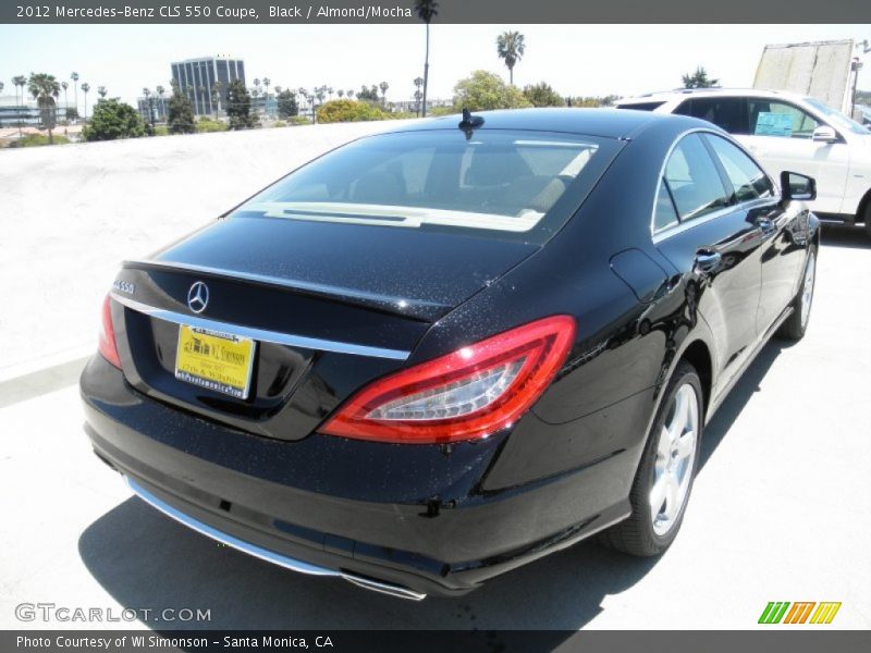 Black / Almond/Mocha 2012 Mercedes-Benz CLS 550 Coupe