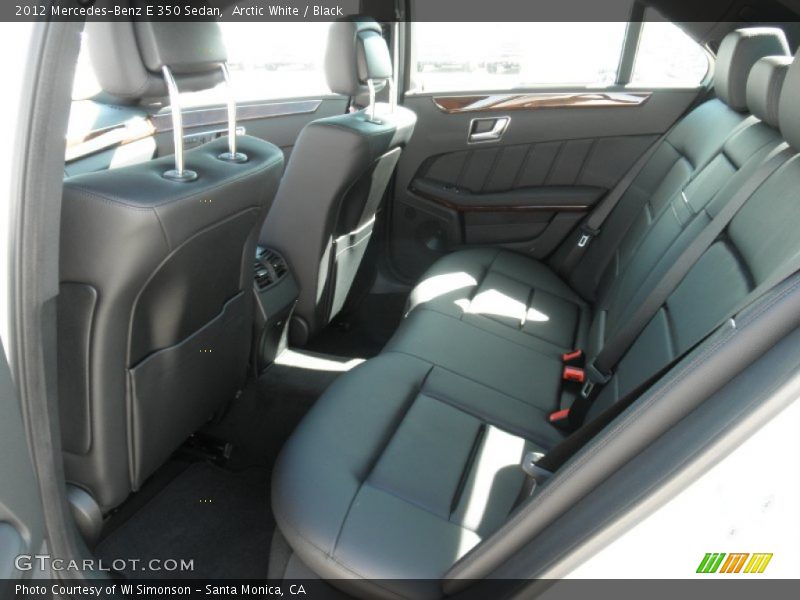 Arctic White / Black 2012 Mercedes-Benz E 350 Sedan