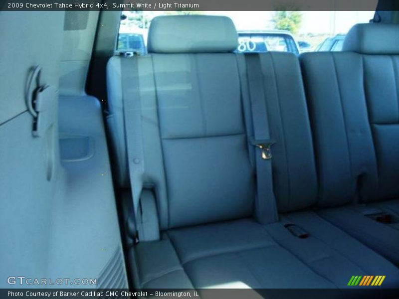Summit White / Light Titanium 2009 Chevrolet Tahoe Hybrid 4x4