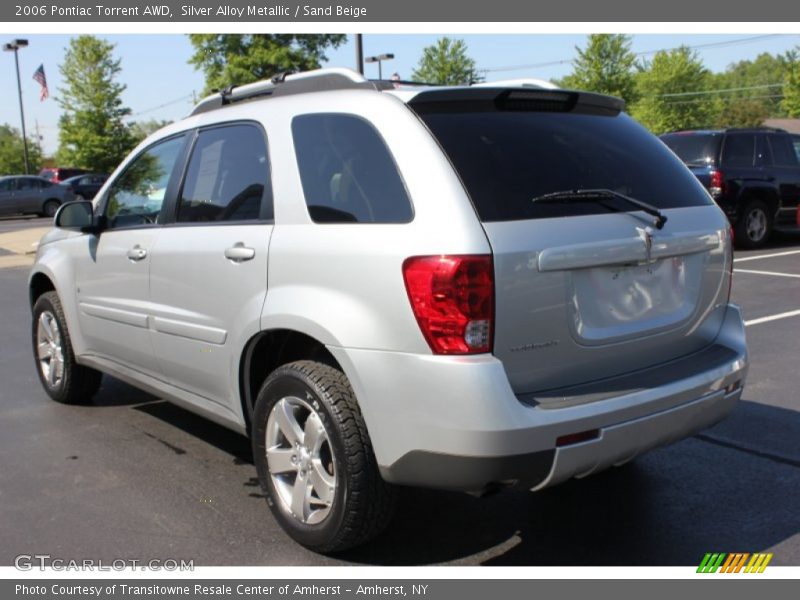 Silver Alloy Metallic / Sand Beige 2006 Pontiac Torrent AWD