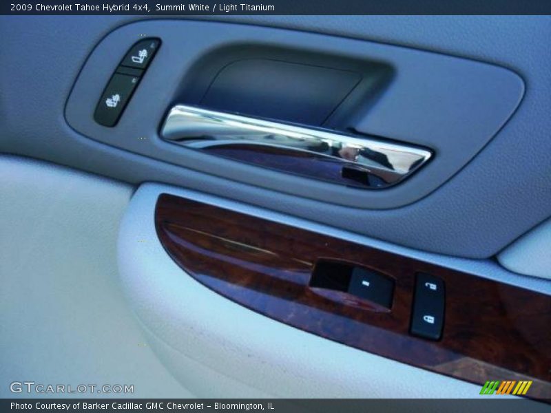Summit White / Light Titanium 2009 Chevrolet Tahoe Hybrid 4x4