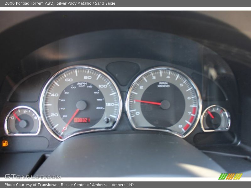 Silver Alloy Metallic / Sand Beige 2006 Pontiac Torrent AWD