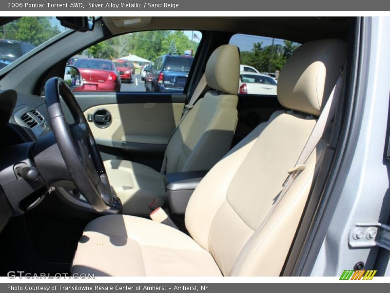 Silver Alloy Metallic / Sand Beige 2006 Pontiac Torrent AWD