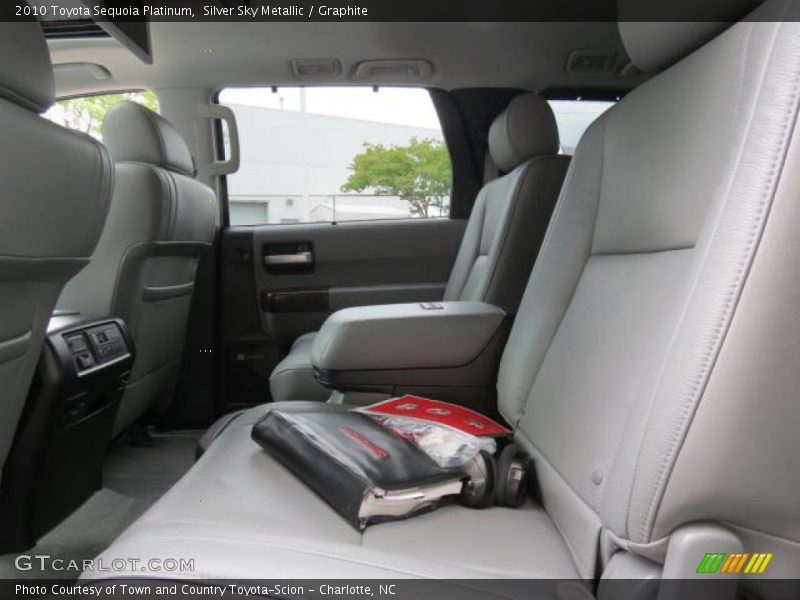 Silver Sky Metallic / Graphite 2010 Toyota Sequoia Platinum