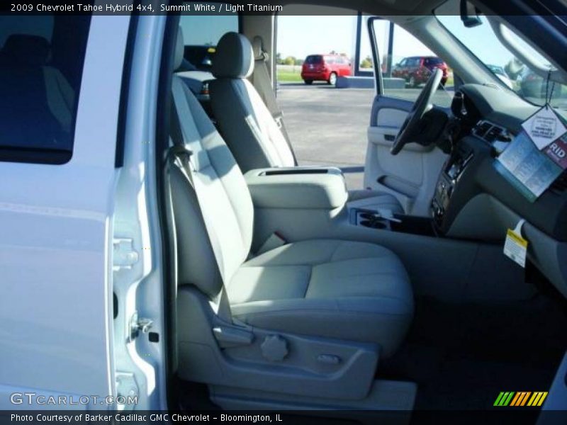 Summit White / Light Titanium 2009 Chevrolet Tahoe Hybrid 4x4