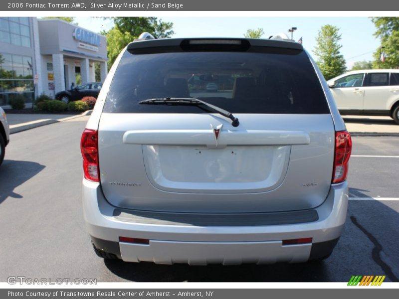 Silver Alloy Metallic / Sand Beige 2006 Pontiac Torrent AWD