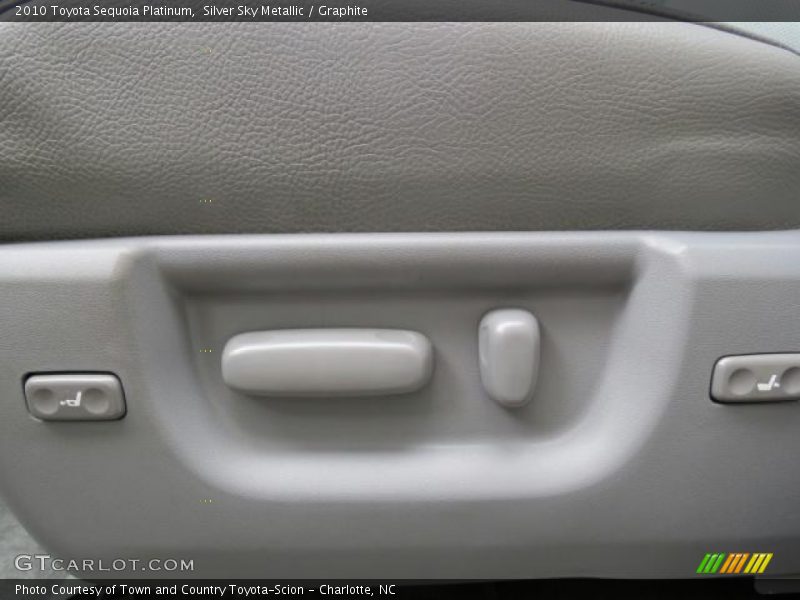 Silver Sky Metallic / Graphite 2010 Toyota Sequoia Platinum