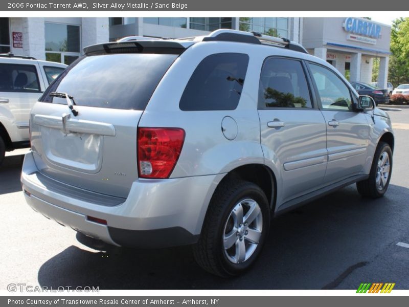 Silver Alloy Metallic / Sand Beige 2006 Pontiac Torrent AWD