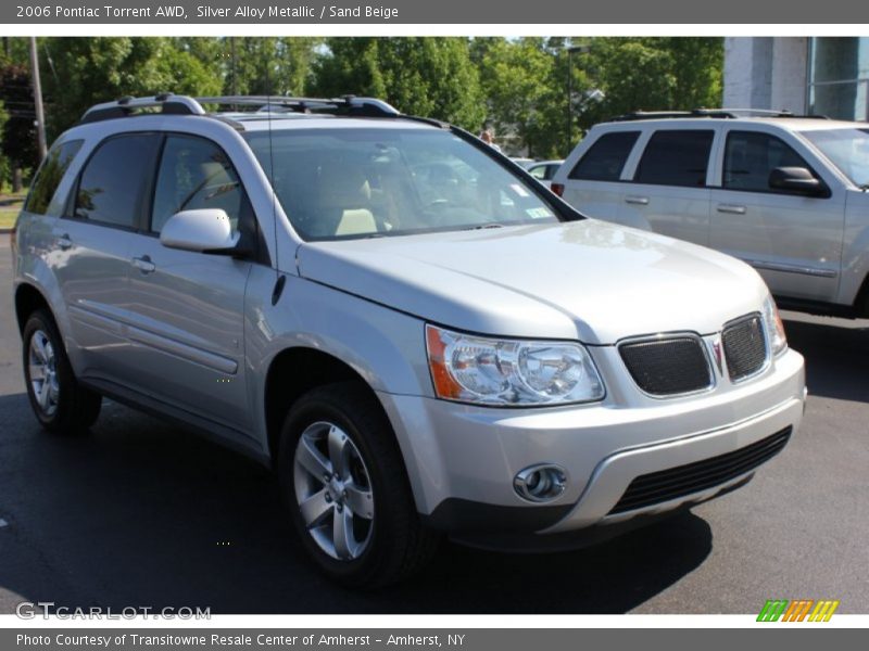 Silver Alloy Metallic / Sand Beige 2006 Pontiac Torrent AWD