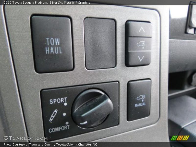 Controls of 2010 Sequoia Platinum