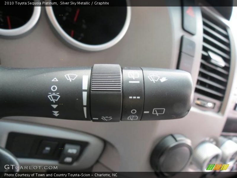 Controls of 2010 Sequoia Platinum