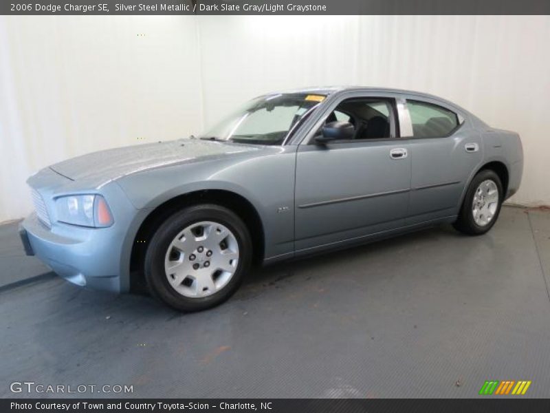 Silver Steel Metallic / Dark Slate Gray/Light Graystone 2006 Dodge Charger SE