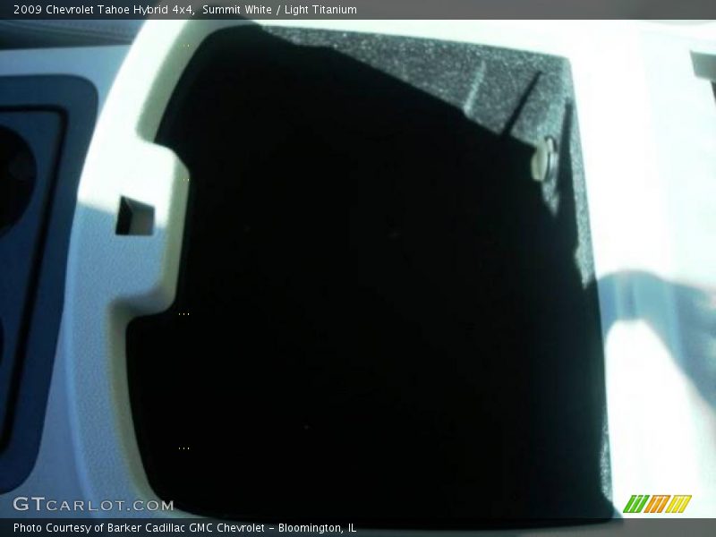 Summit White / Light Titanium 2009 Chevrolet Tahoe Hybrid 4x4