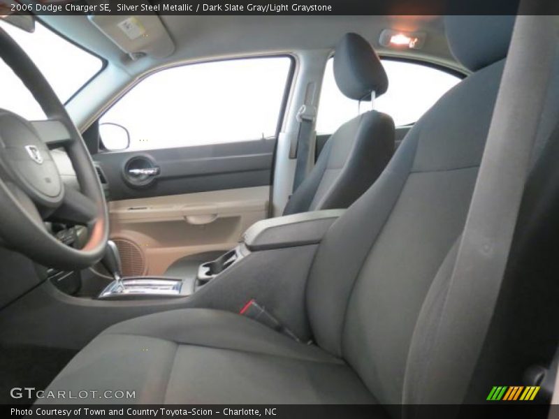 Silver Steel Metallic / Dark Slate Gray/Light Graystone 2006 Dodge Charger SE