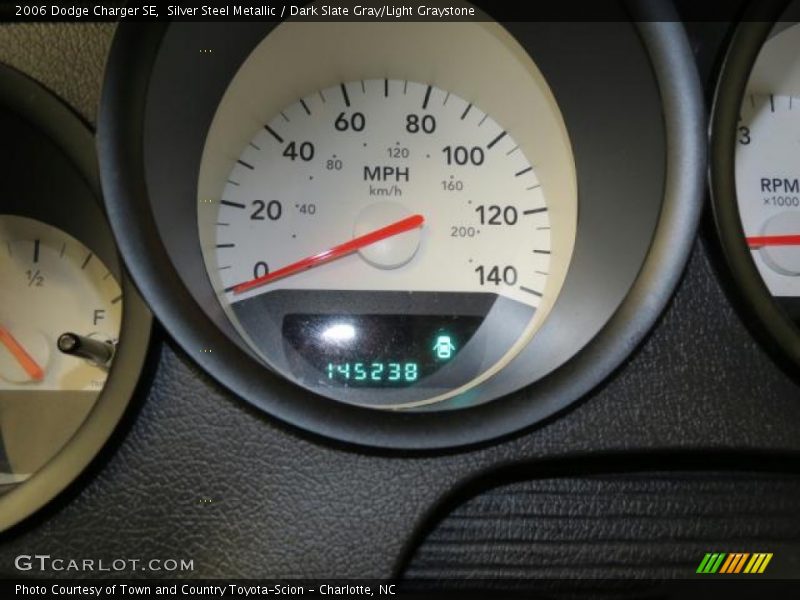 Silver Steel Metallic / Dark Slate Gray/Light Graystone 2006 Dodge Charger SE