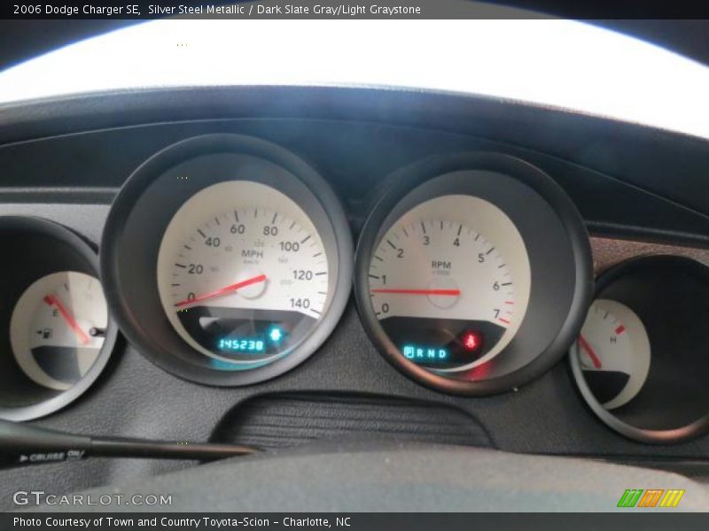 Silver Steel Metallic / Dark Slate Gray/Light Graystone 2006 Dodge Charger SE