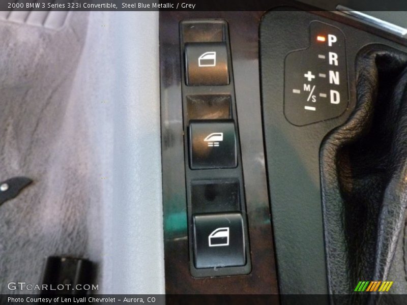 Steel Blue Metallic / Grey 2000 BMW 3 Series 323i Convertible