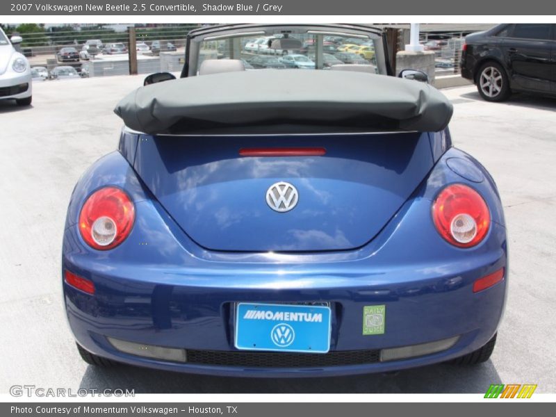 Shadow Blue / Grey 2007 Volkswagen New Beetle 2.5 Convertible