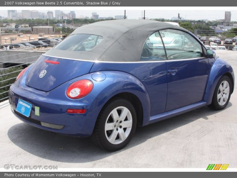 Shadow Blue / Grey 2007 Volkswagen New Beetle 2.5 Convertible