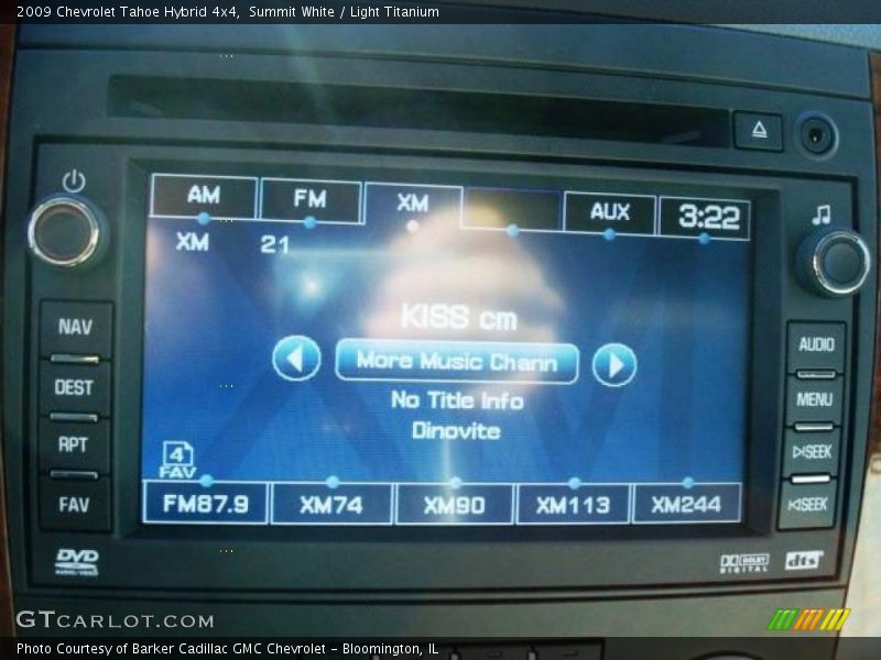 Summit White / Light Titanium 2009 Chevrolet Tahoe Hybrid 4x4
