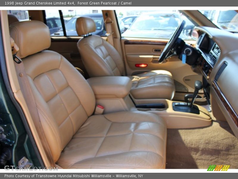  1998 Grand Cherokee Limited 4x4 Camel Interior