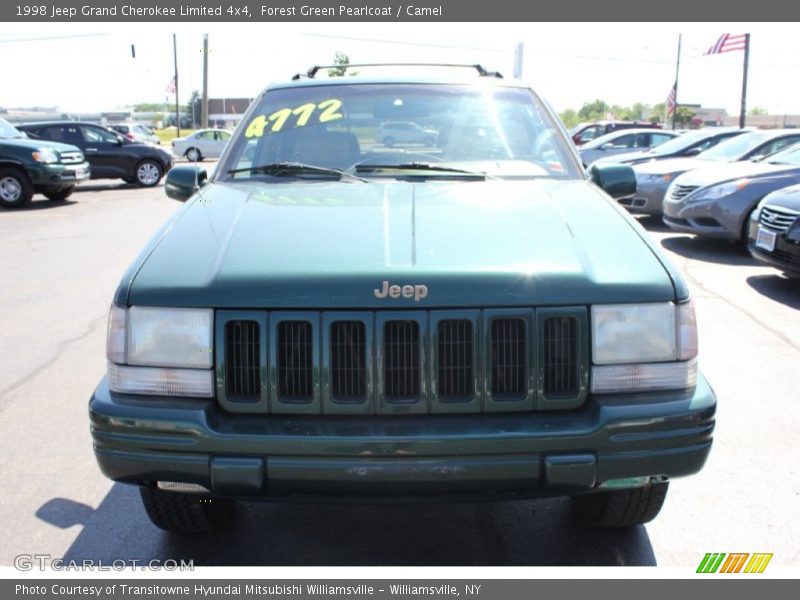 Forest Green Pearlcoat / Camel 1998 Jeep Grand Cherokee Limited 4x4