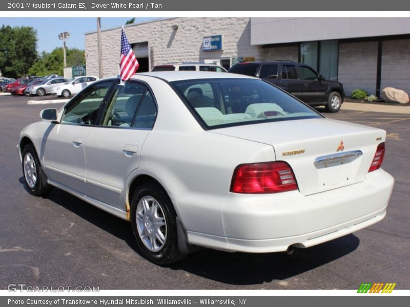 Dover White Pearl / Tan 2001 Mitsubishi Galant ES
