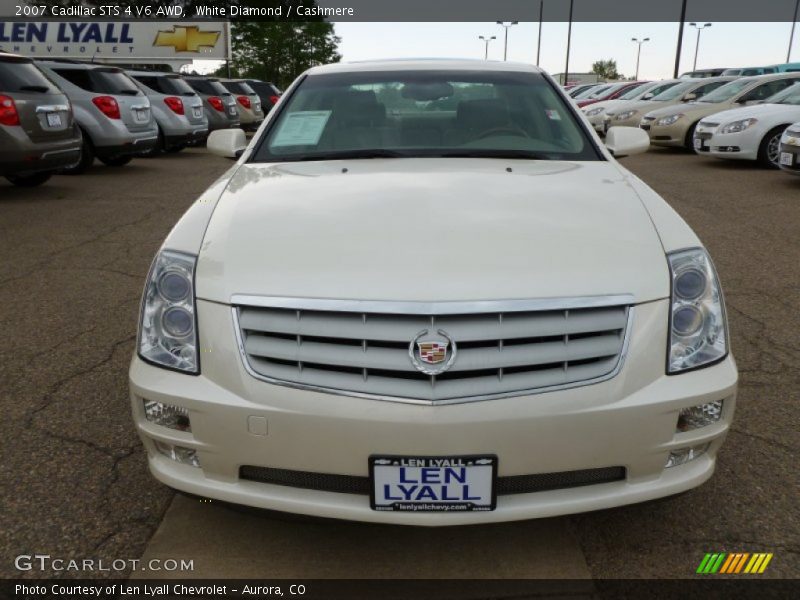 White Diamond / Cashmere 2007 Cadillac STS 4 V6 AWD