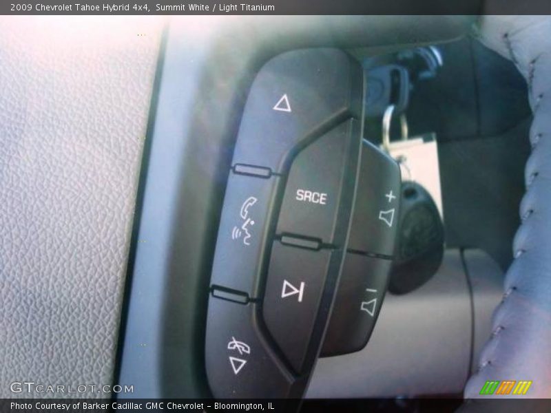 Summit White / Light Titanium 2009 Chevrolet Tahoe Hybrid 4x4