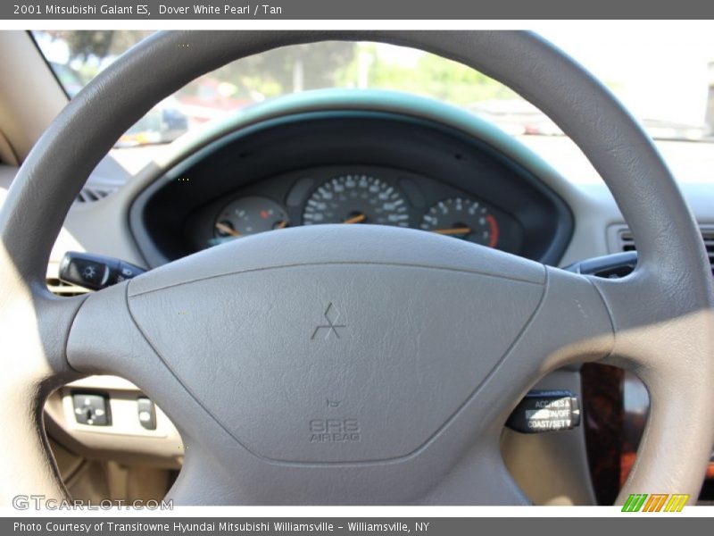 Dover White Pearl / Tan 2001 Mitsubishi Galant ES