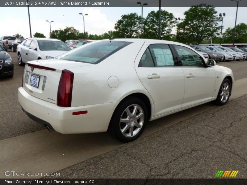 White Diamond / Cashmere 2007 Cadillac STS 4 V6 AWD